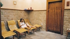 Sauna zona relax
